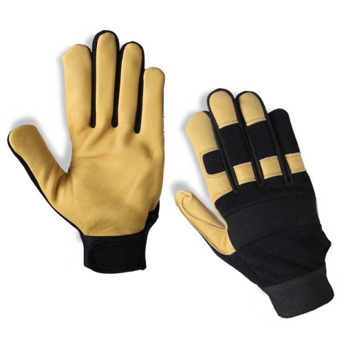 Goatskin Mechanic Working Gloves FS-9920-D20-MG